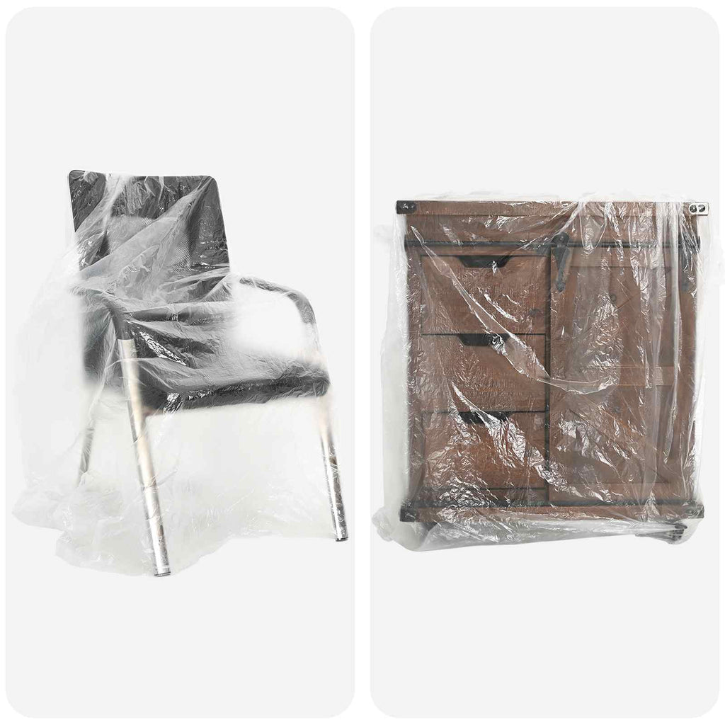 Hoja de polvo 12 pcs Transparente 400 x 500 cm HDPE