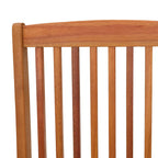 Juego de muebles de exterior 5 pcs Natural
