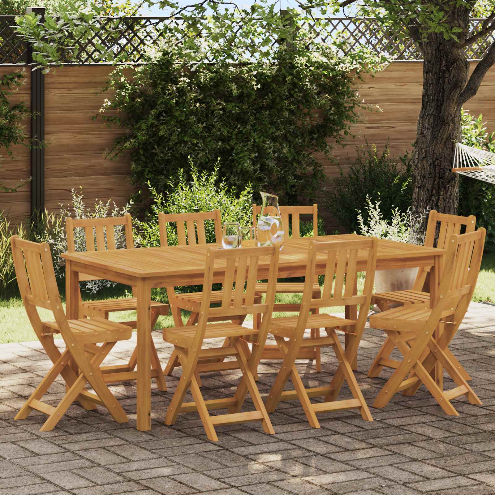 Sillas Bistro de Exterior 2 pcs Blanco Crema 38 x 46 x 85 cm