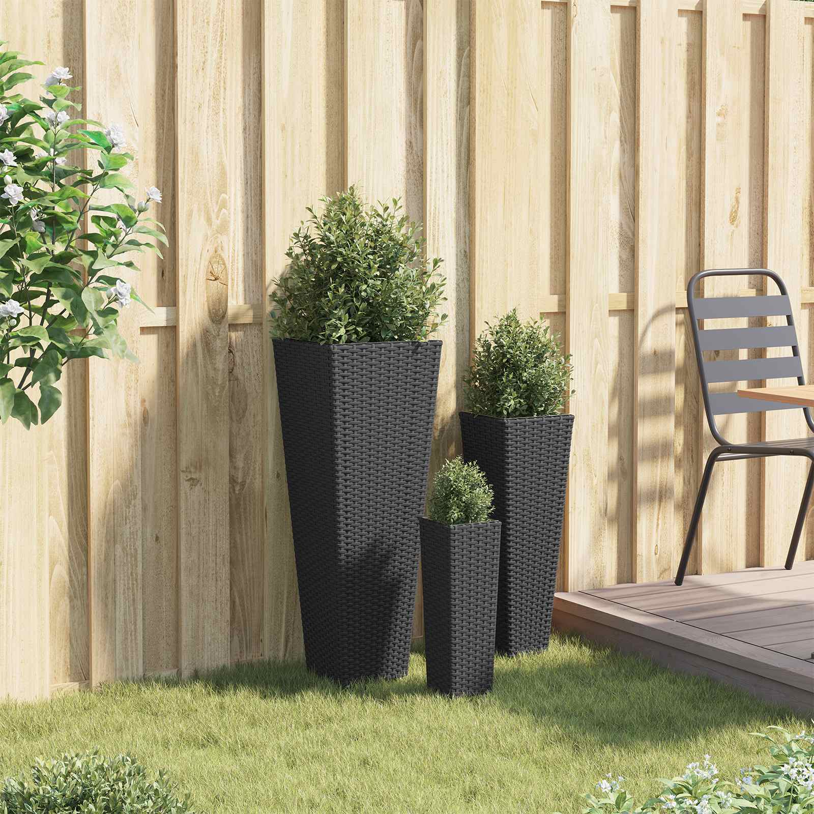 Conjunto de Jardín 3 pcs Metal