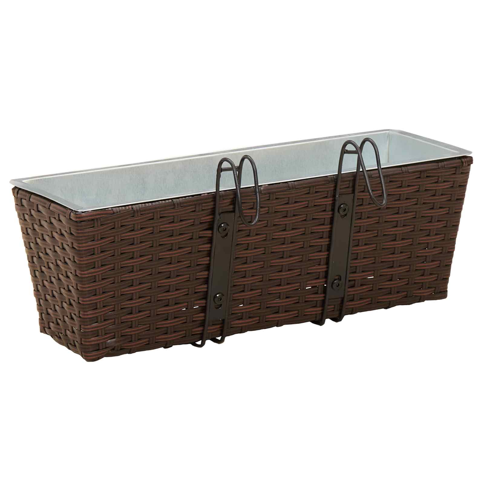 Barandilla 2 pcs 50 x 17 x 17 cm Metal