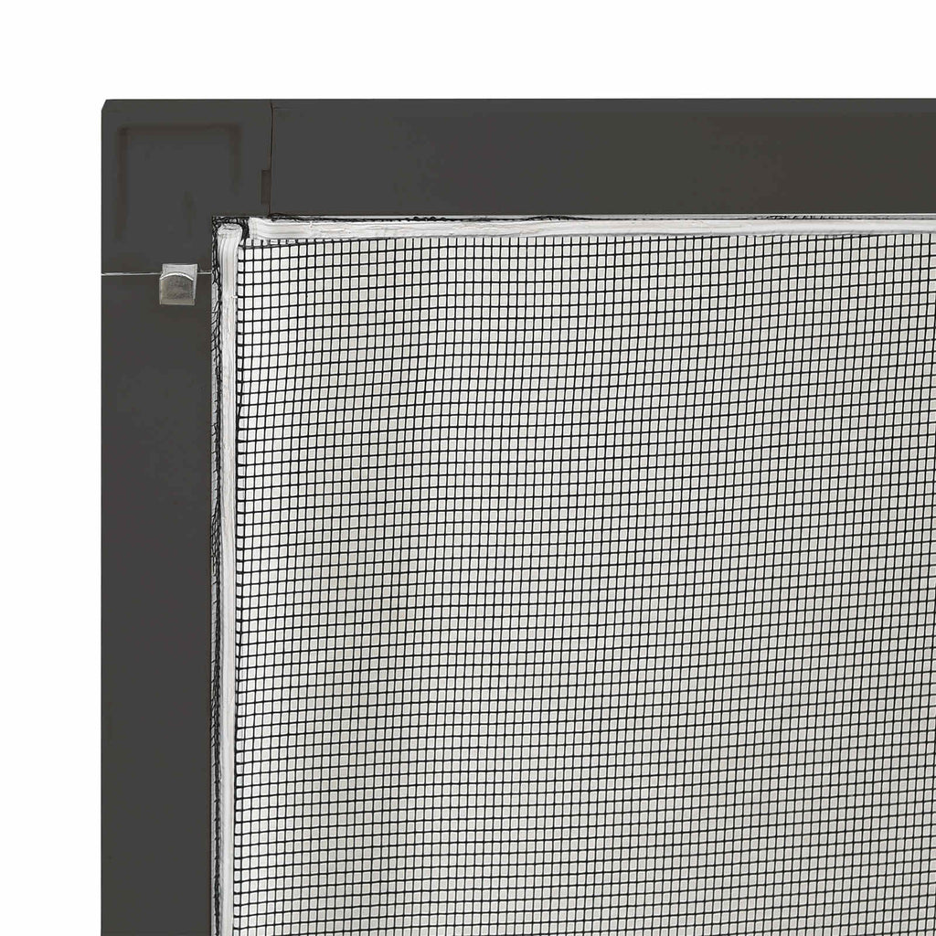Mosquitera para ventanas Antracita 110 x 130 cm