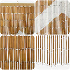 Cortina de Puerta Insectos Multicolor 200 x 100 cm Bambú