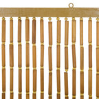 Cortina de Puerta Insectos Multicolor 100 x 200 cm Bambú