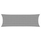 Toldo Vela Amarillo y blanco 2 x 2,5 m HDPE