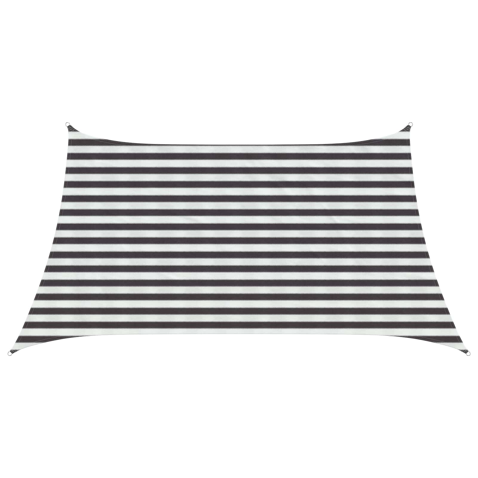 Yellow and White Sail Shade 3 / 4 x 2 m HDPE