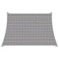 Toldo Vela Amarillo y blanco 3 / 4 x 2 m HDPE