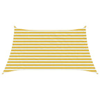 Toldo Vela Amarillo y blanco 3 / 4 x 2 m HDPE