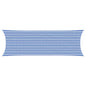 Toldo Vela Amarillo y blanco 2 x 2,5 m HDPE