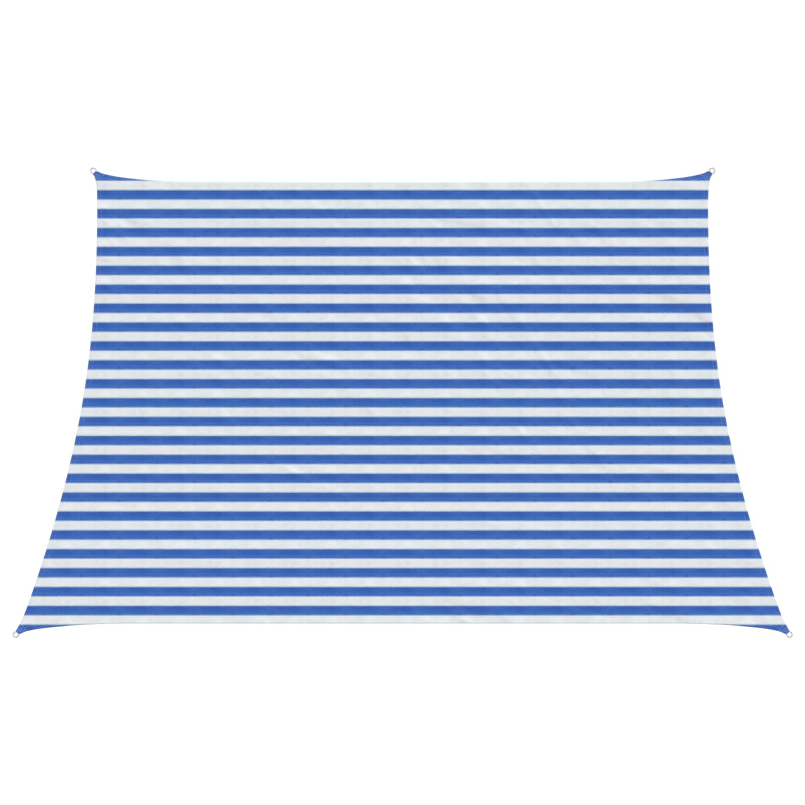 Yellow and White Sail Shade 3 / 4 x 2 m HDPE