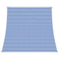 Toldo Vela Amarillo y blanco 3 / 4 x 2 m HDPE
