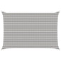 Toldo Vela Amarillo y blanco 2 x 2,5 m HDPE