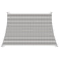 Toldo Vela Amarillo y blanco 3 / 4 x 2 m HDPE