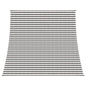 Toldo Vela Amarillo y blanco 3 / 4 x 2 m HDPE