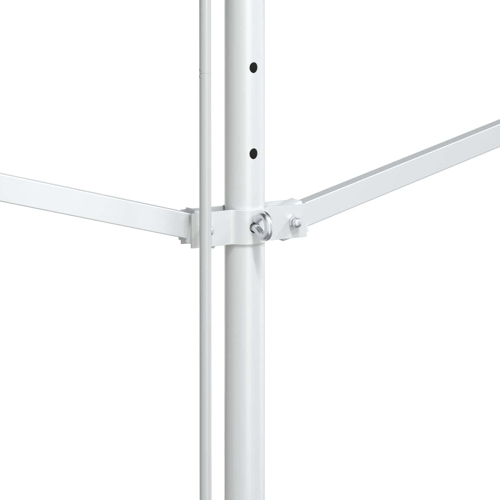Toldo independiente 4 x 3 m Poliéster Gris antracita