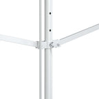 Toldo independiente 4 x 3 m Poliéster Gris antracita