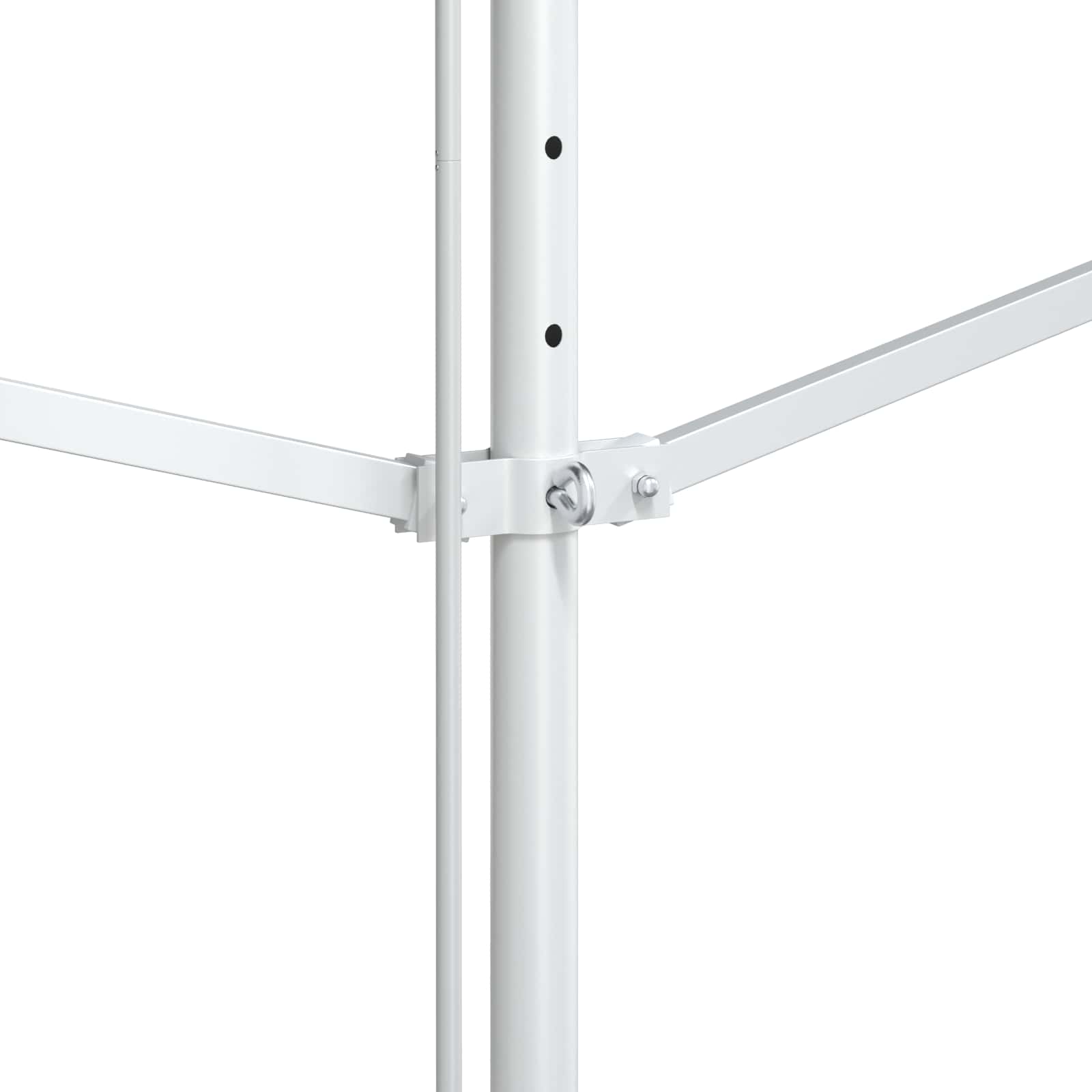 Toldo independiente 4 x 3 m Poliéster Gris antracita
