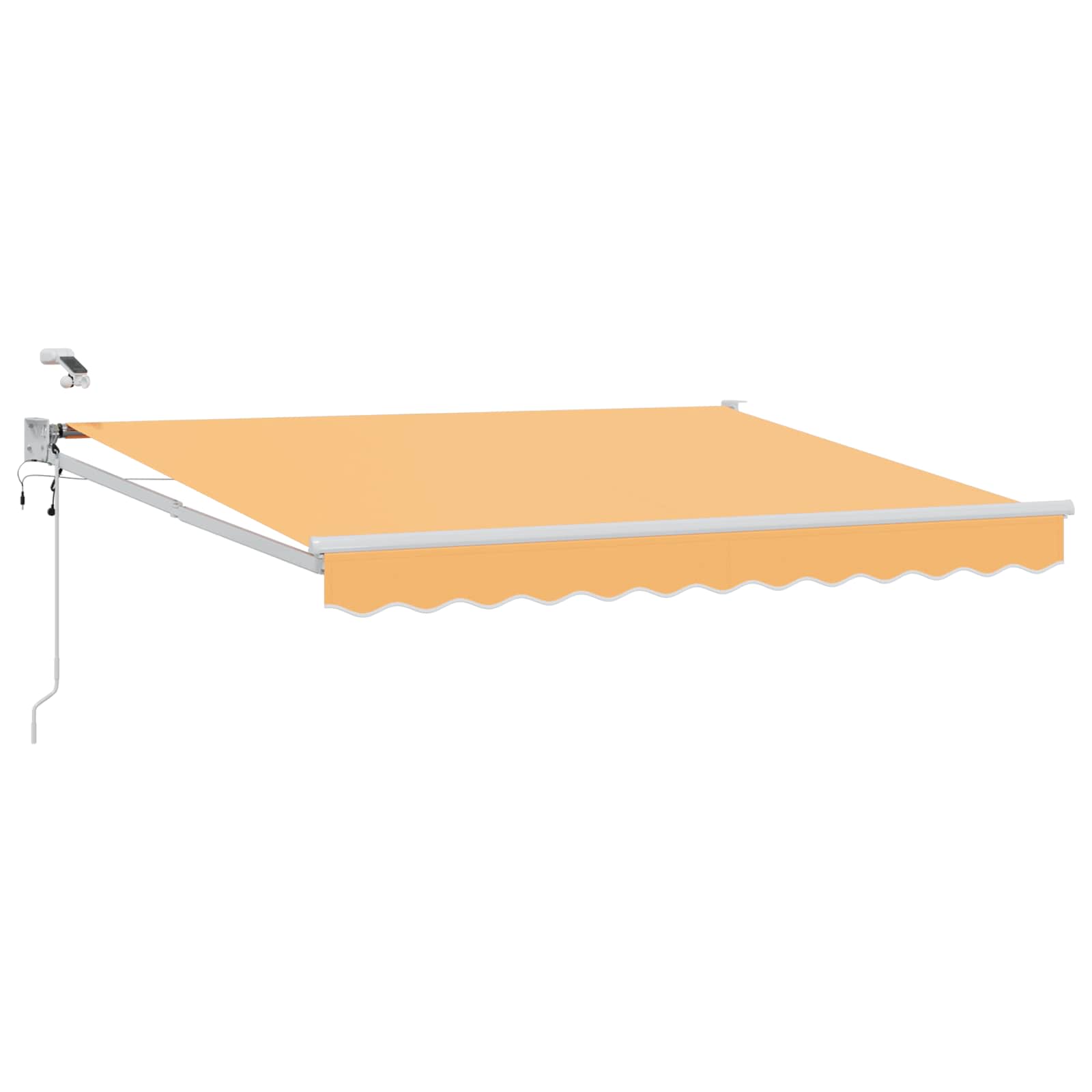 Toldo Retráctil Eléctrico 2,5 x 2 m 100% Poliéster y Aluminio