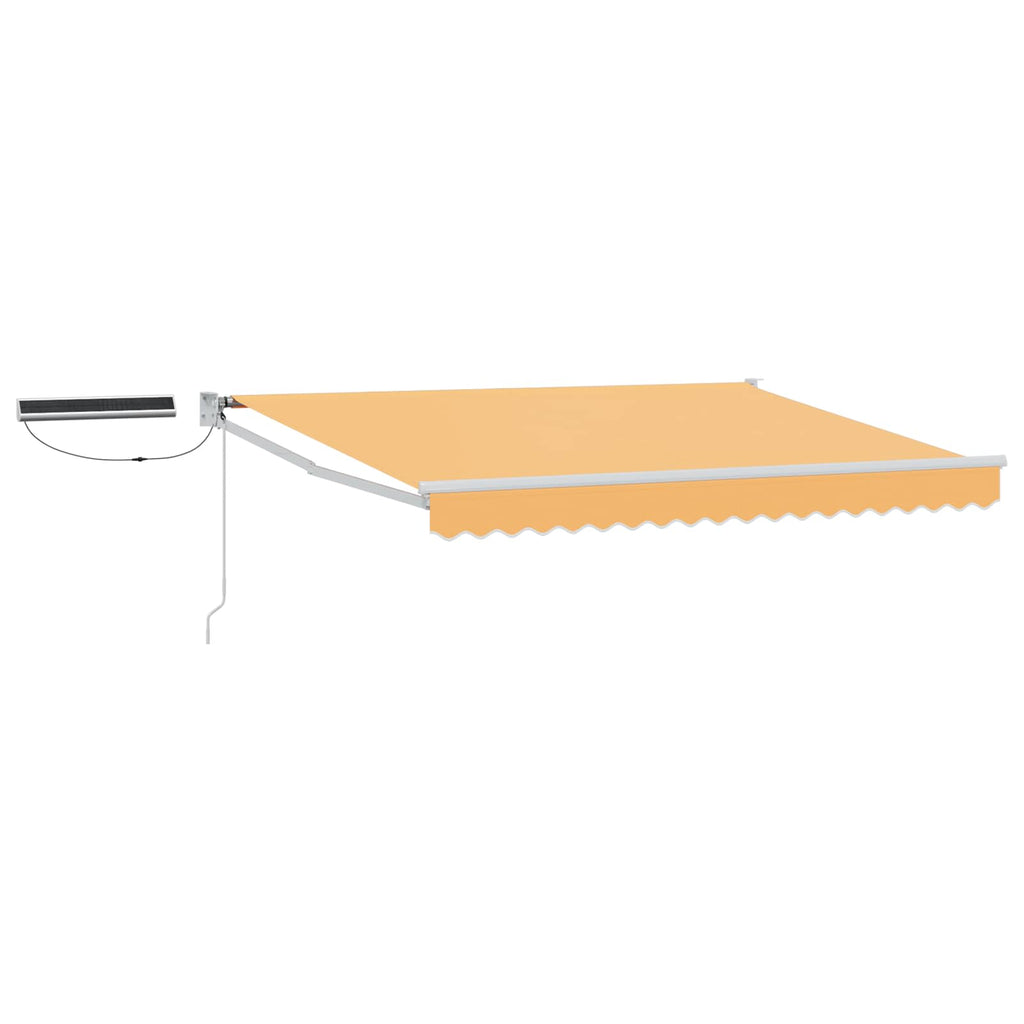 Toldo Retráctil Eléctrico 2,5 x 2 m 100% Poliéster y Aluminio