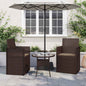 2 pcs Seat and Back Cushions Cream 47 x 45 x 2 cm