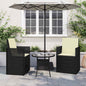 2 pcs Seat and Back Cushions Cream 47 x 45 x 2 cm