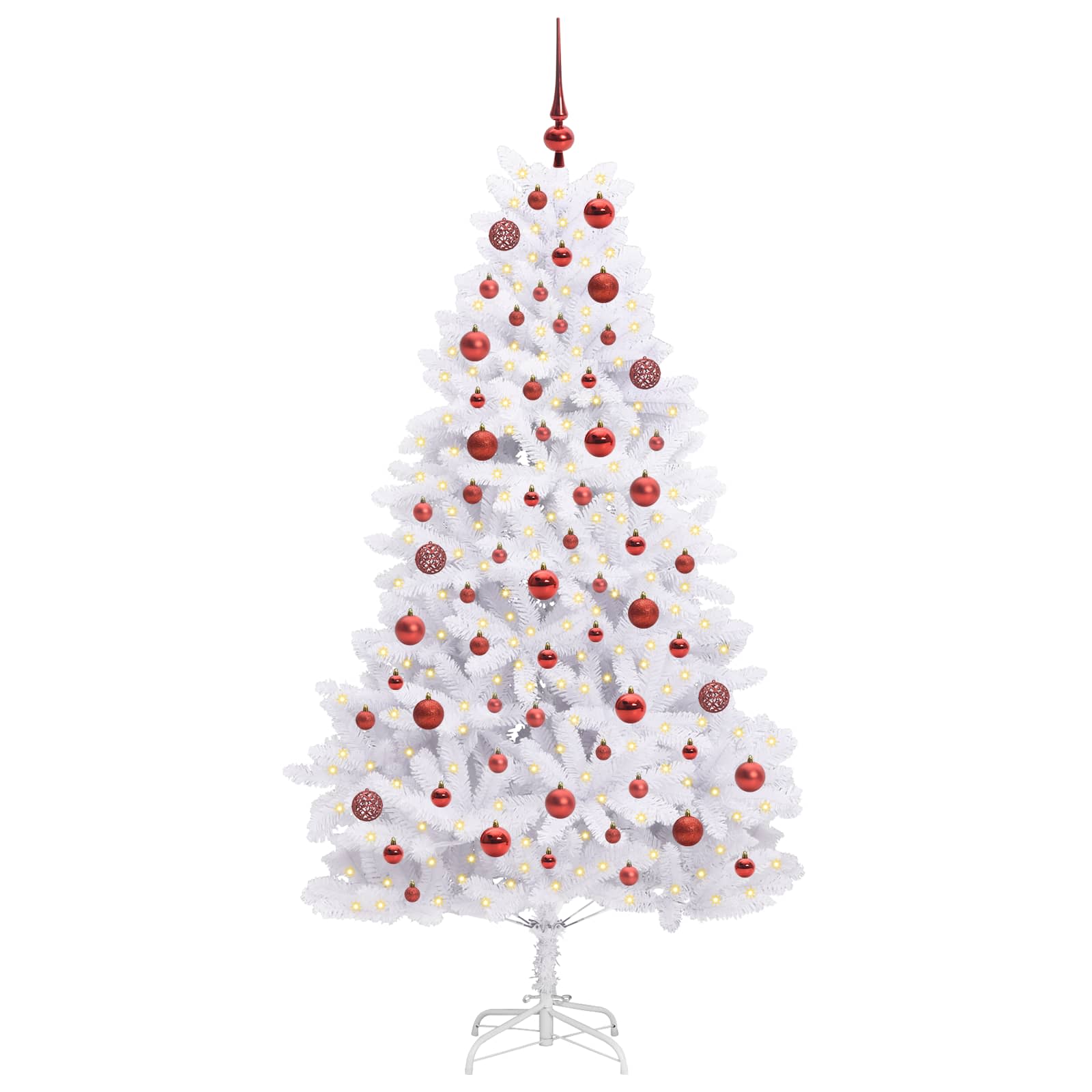 Árbol de Navidad artificial con ramas articuladas 180 cm