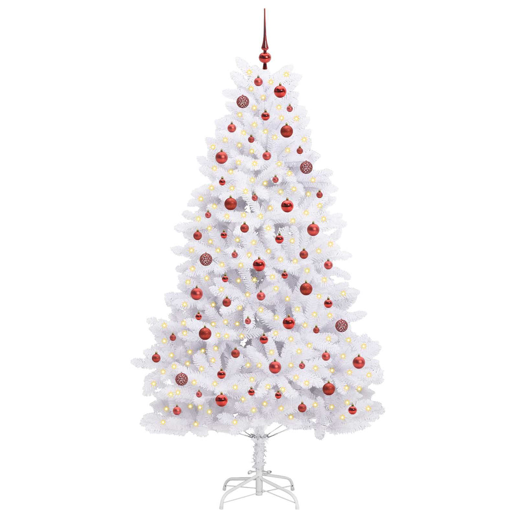 Árbol de Navidad artificial con ramas articuladas 210 cm