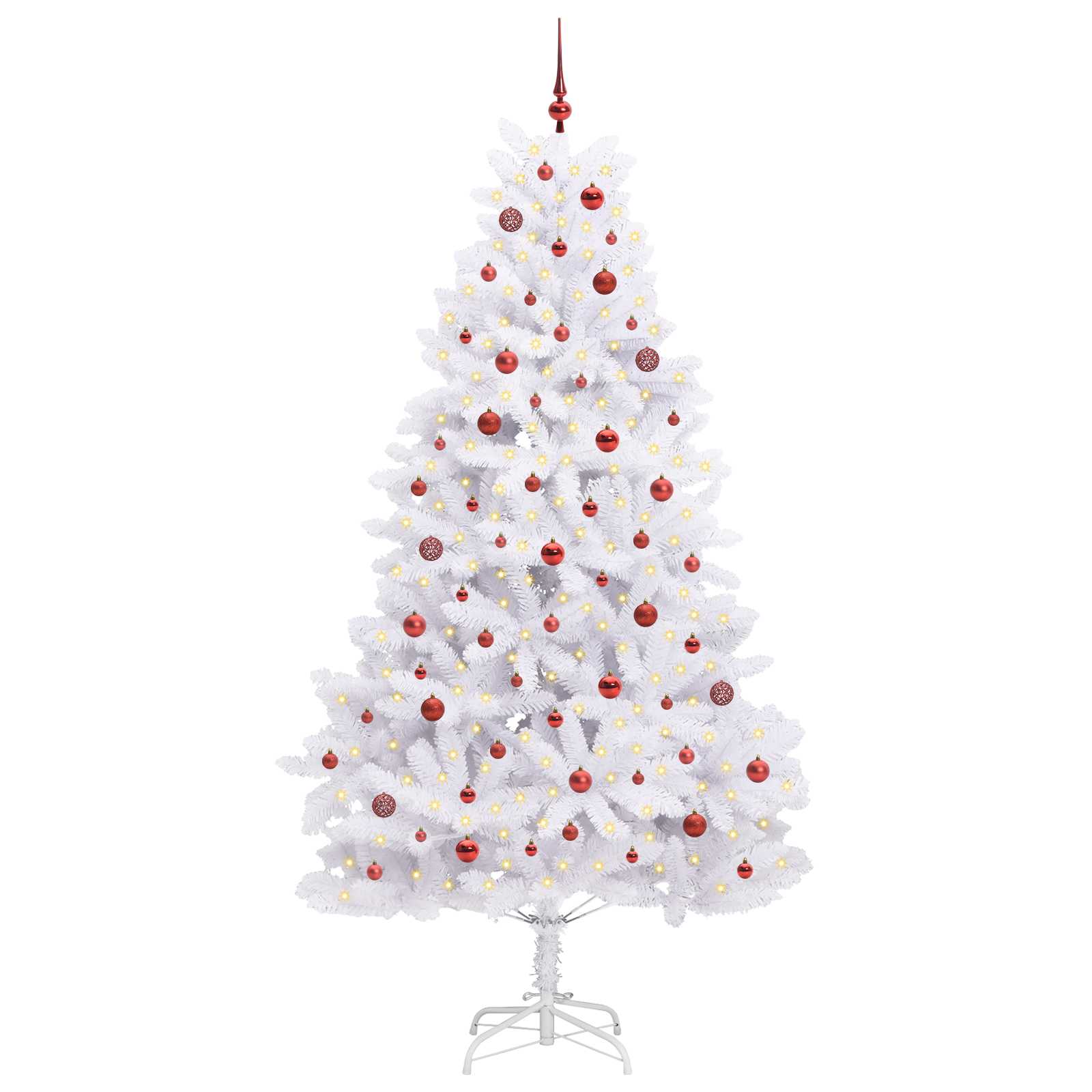 Árbol de Navidad artificial con ramas articuladas 240 cm