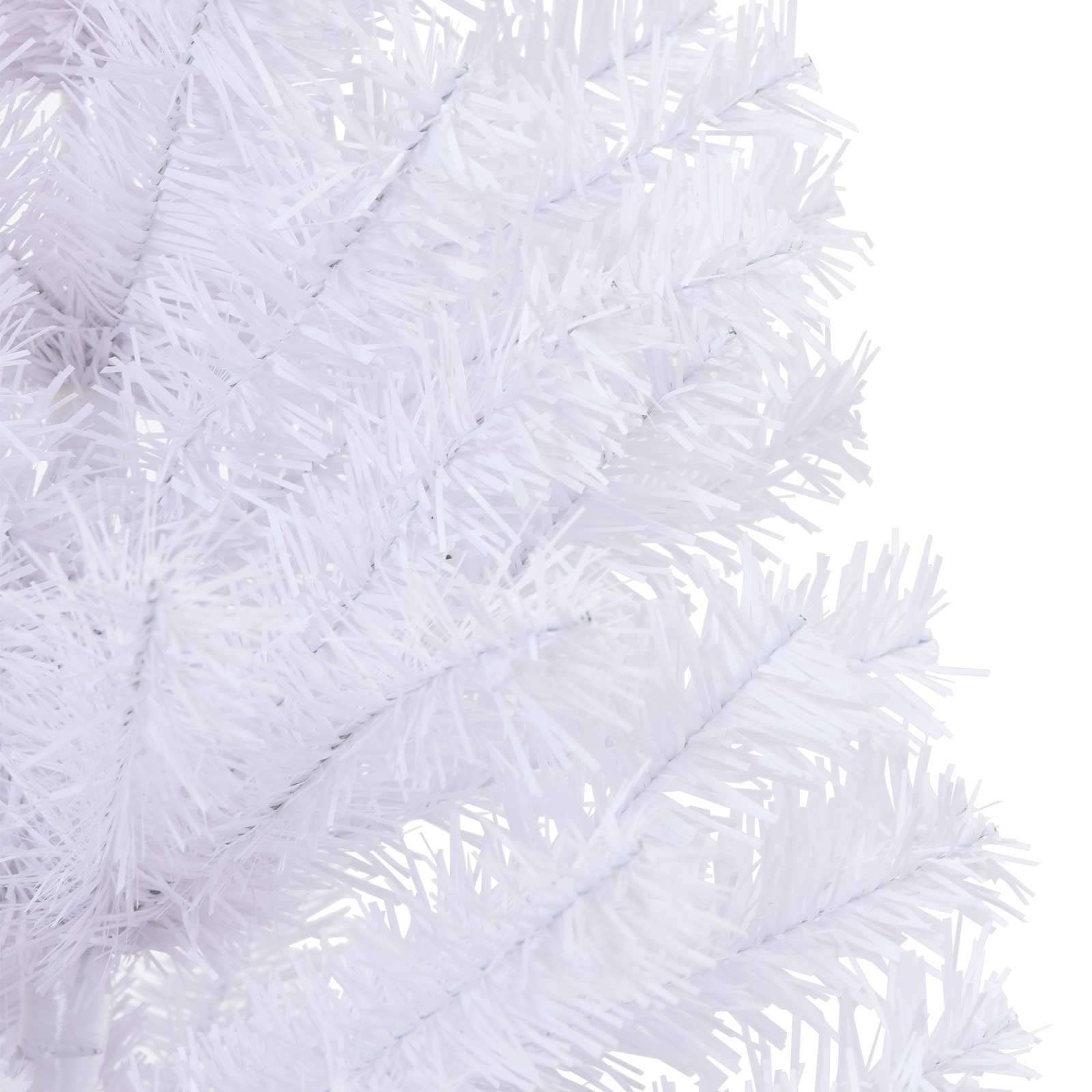 Árbol de Navidad artificial con 150 LED 120 cm PVC y Acero