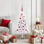 Árbol de Navidad artificial con 150 LED 120 cm PVC y Acero