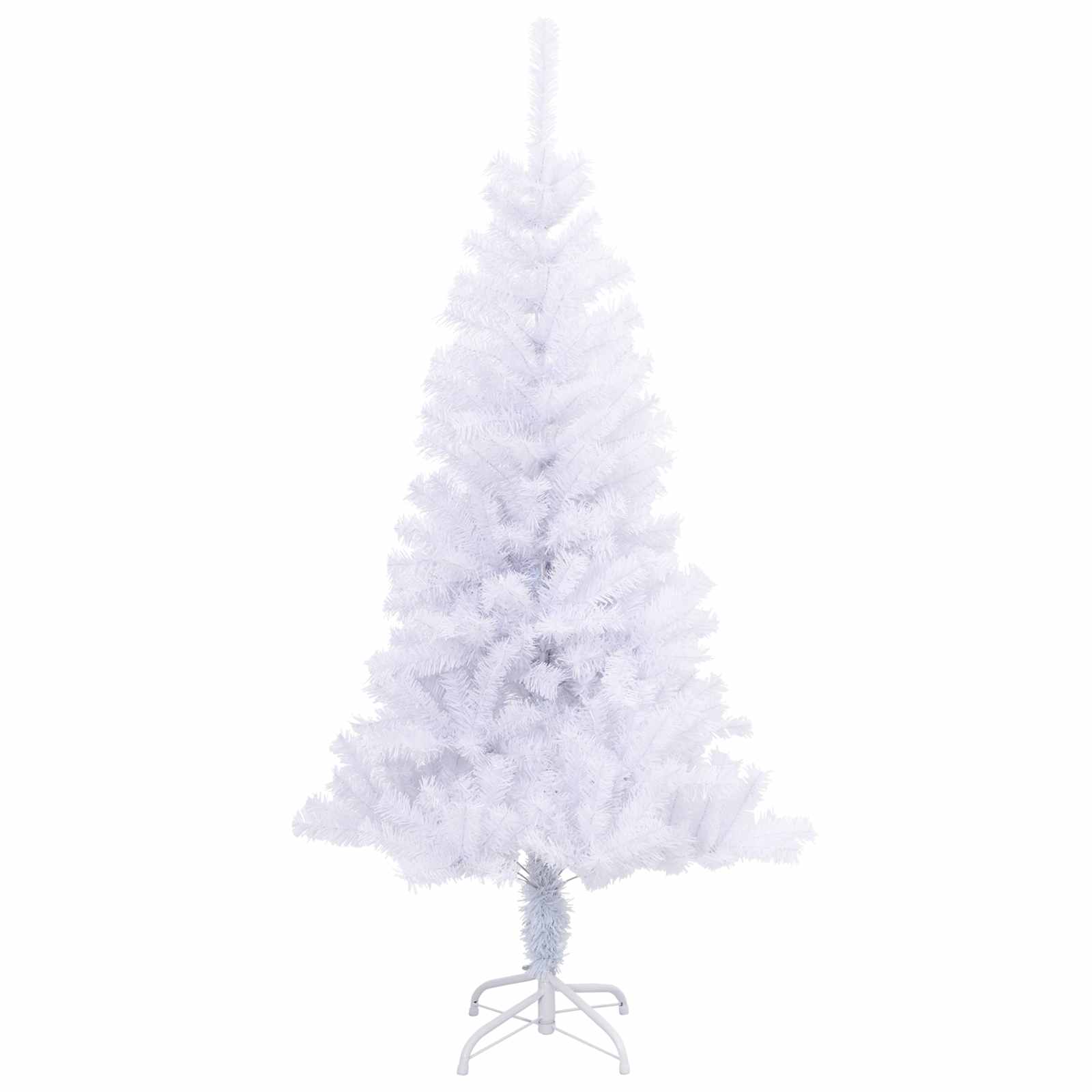 Árbol de Navidad artificial con 150 LED 120 cm PVC y Acero