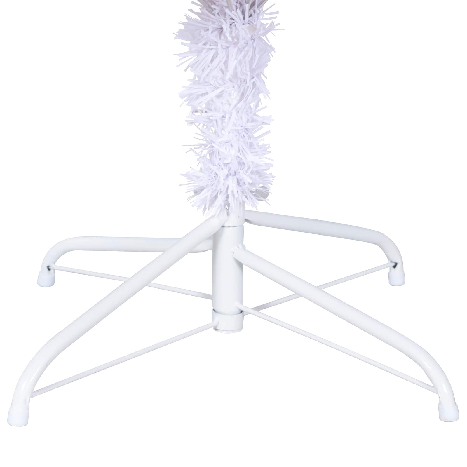 Árbol de Navidad artificial con 300 LED 180 cm PVC y Acero