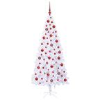 Árbol de Navidad artificial con 300 LED 180 cm PVC y Acero