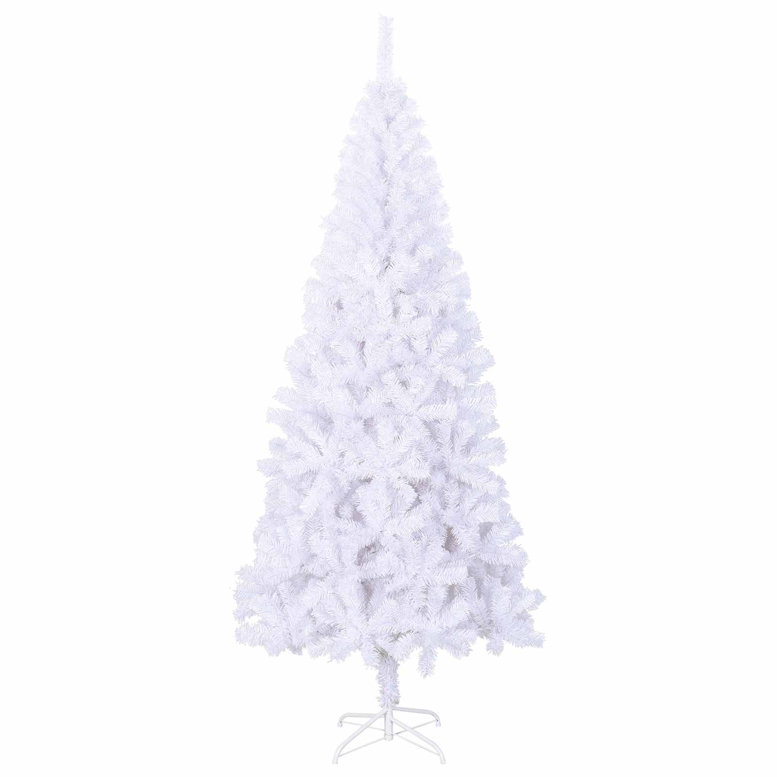 Árbol de Navidad artificial con 300 LED 180 cm PVC y Acero
