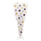 Árbol de Navidad artificial con 150 LED 120 cm PVC y Acero
