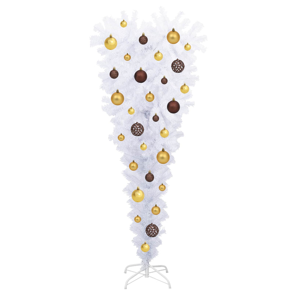 Árbol de Navidad artificial con 150 LED 120 cm PVC y Acero