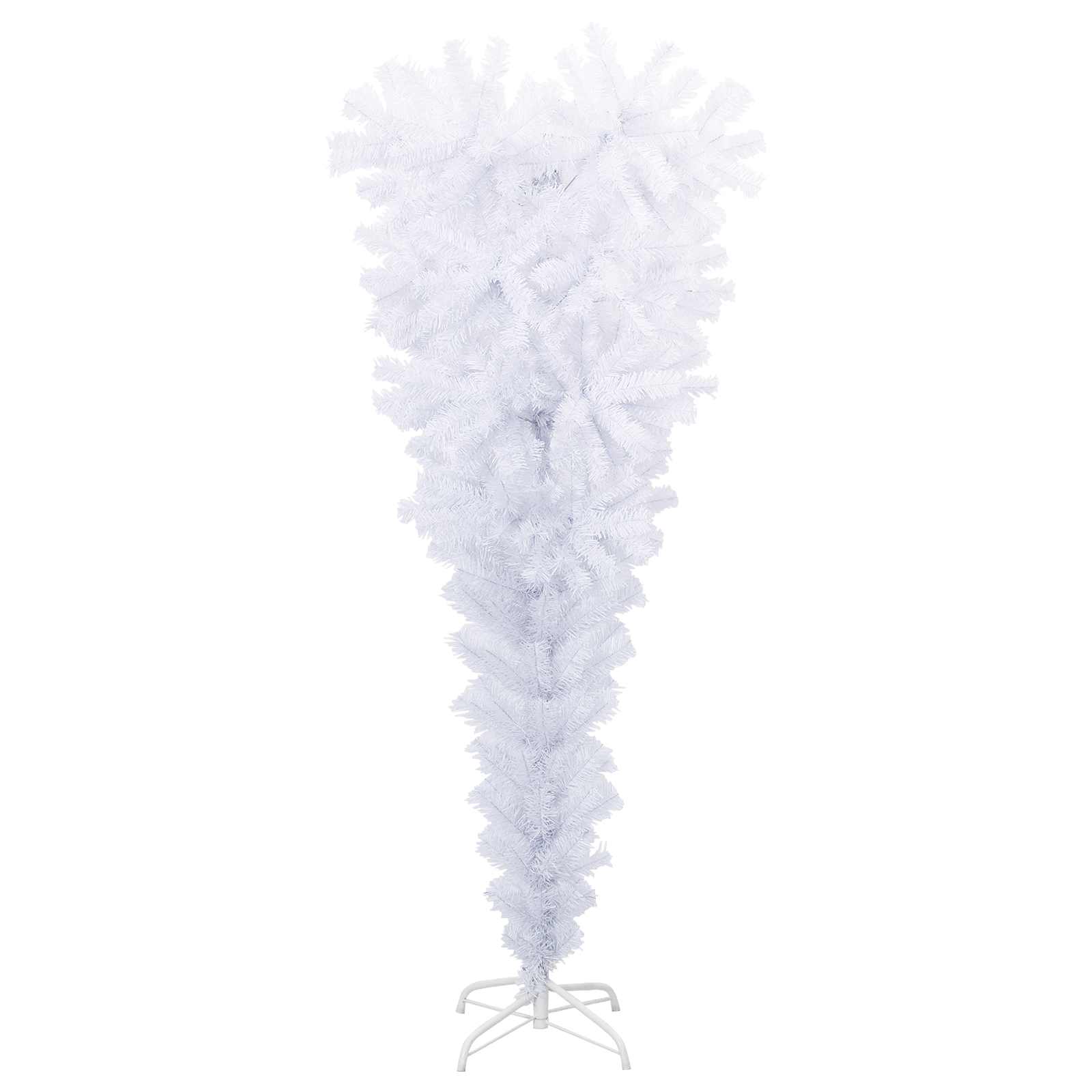 Árbol de Navidad artificial con 150 LED 120 cm PVC y Acero
