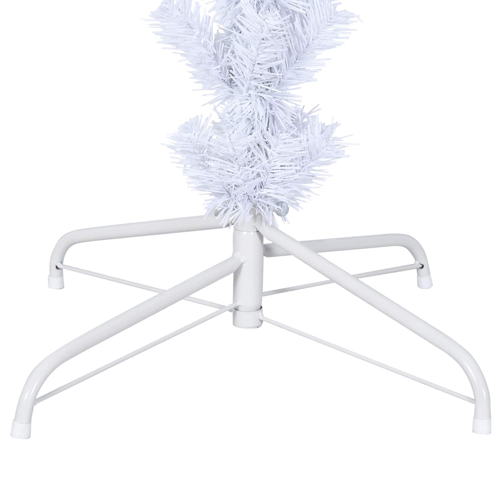 Árbol de Navidad artificial con 300 LED 180 cm PVC y Acero