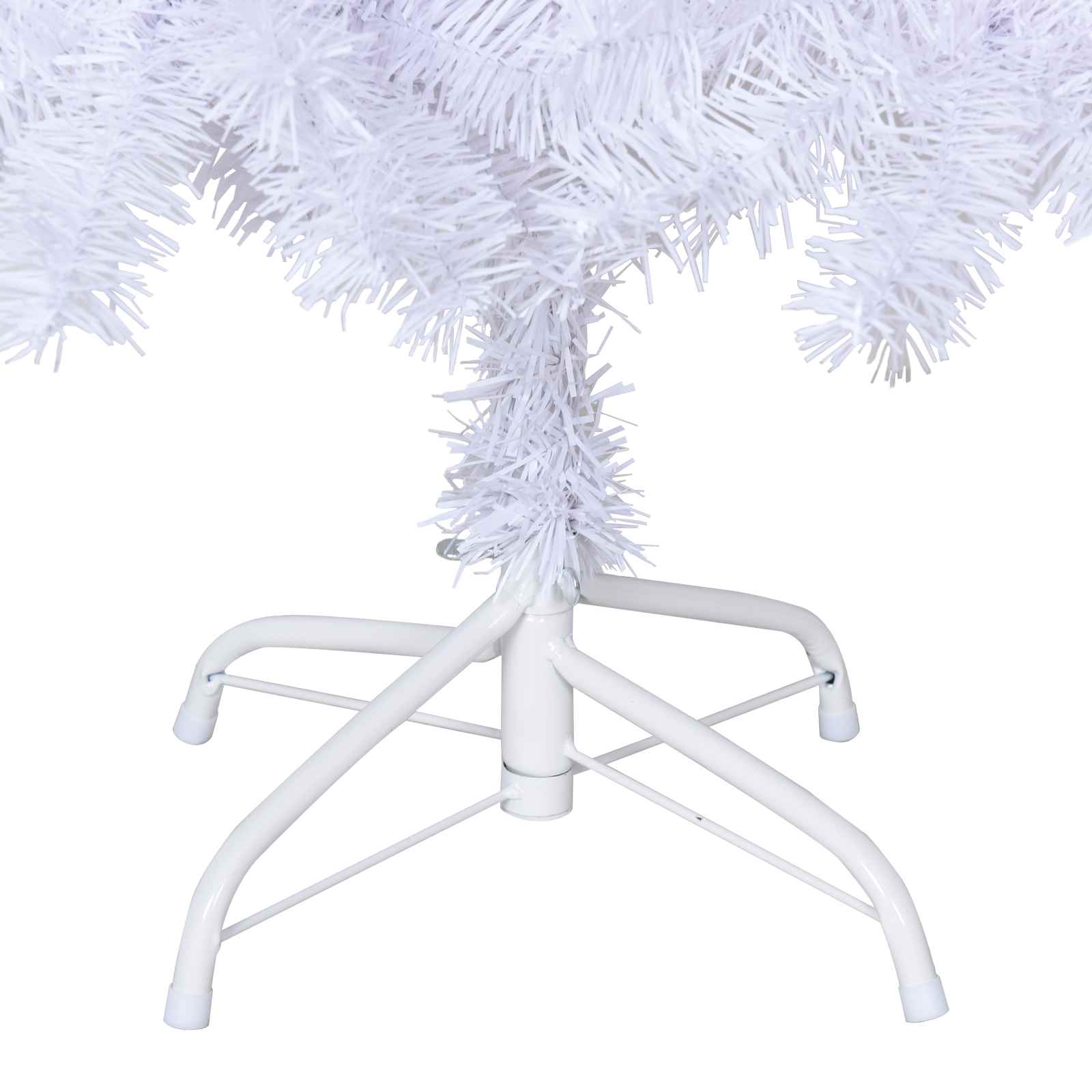 Árbol de Navidad artificial con 150 LED 150 cm PVC y Acero