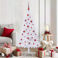 Árbol de Navidad artificial con 150 LED 150 cm PVC y Acero