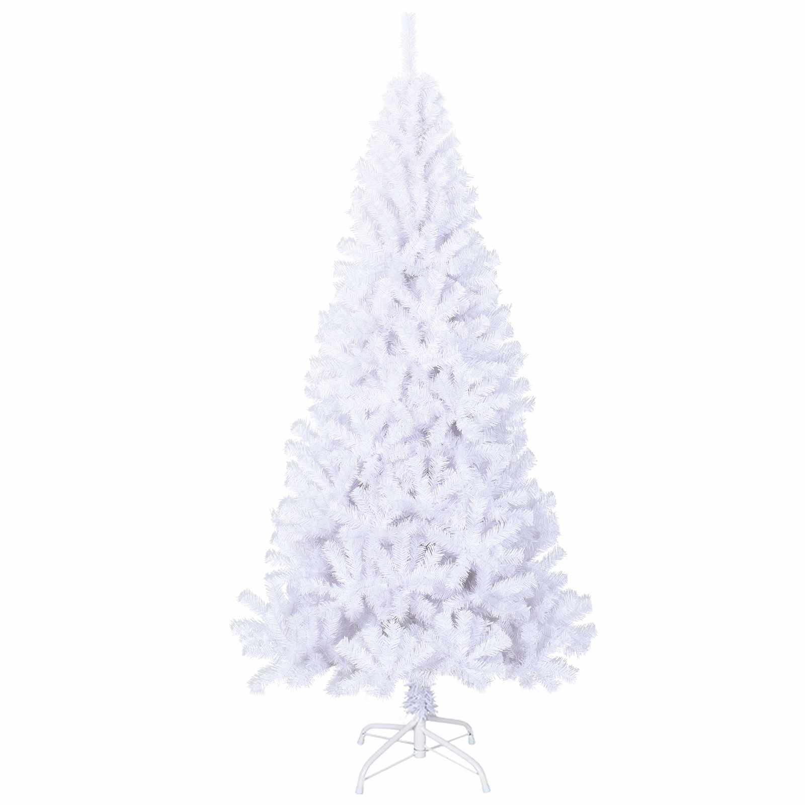 Árbol de Navidad artificial con 300 LED 180 cm PVC y Acero