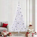 Árbol de Navidad artificial con 300 LED 240 cm PVC y Acero