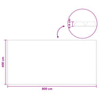 Cobertor Solar para Piscina de Alta Calidad 800 x 400 cm 200 μm