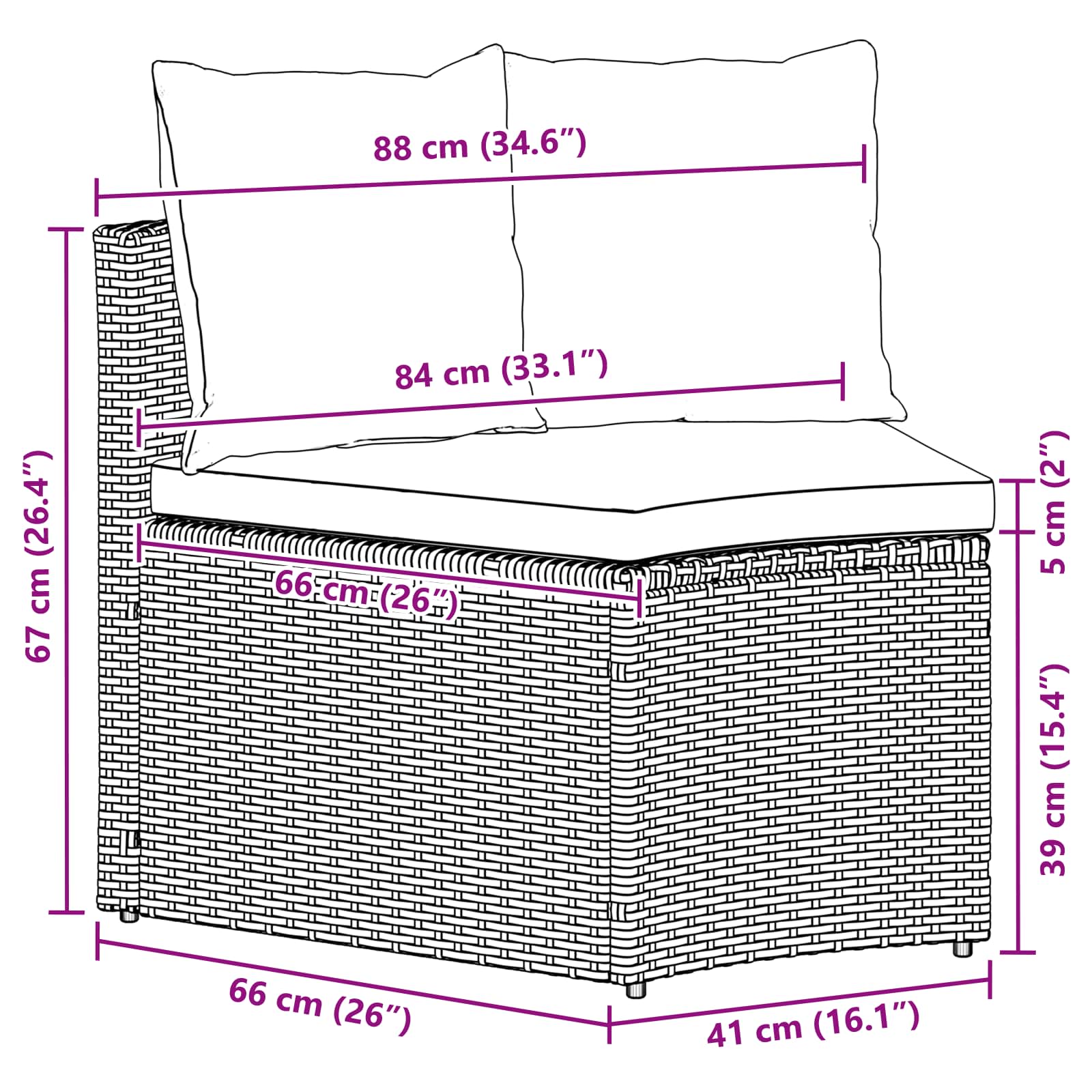 Juego de Sofá 2 pcs Gris