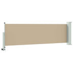 Toldo lateral 100% poliéster hierro acero