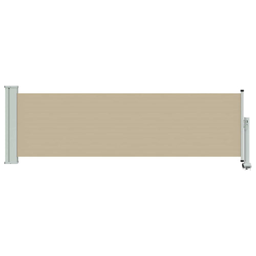 Toldo lateral 100% poliéster hierro acero