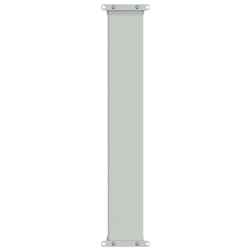 Toldo lateral 100% poliéster hierro acero