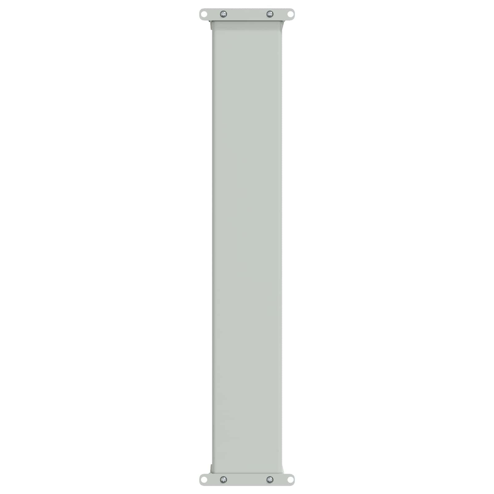Toldo lateral 100% poliéster hierro acero