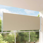 Toldo lateral 100% poliéster hierro acero