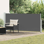 Toldo lateral retráctil 100% poliéster hierro acero